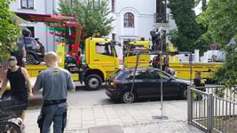 Abschleppaktion indevis-Umzug 2023
