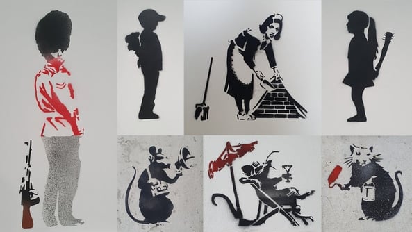 Graffities Collage indevis neues Büro 2023