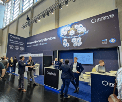it-sa Nürnber 2023 indevis Stand