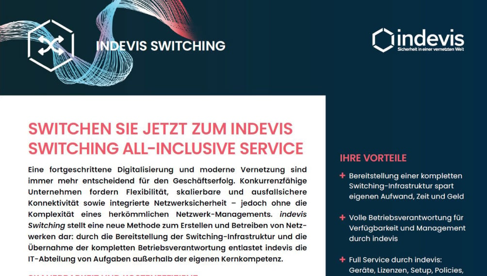 Datenblatt: indevis Switching