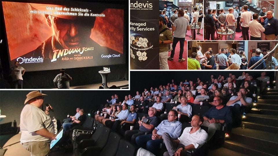 Kino-Event mit indevis und Google Chronicle